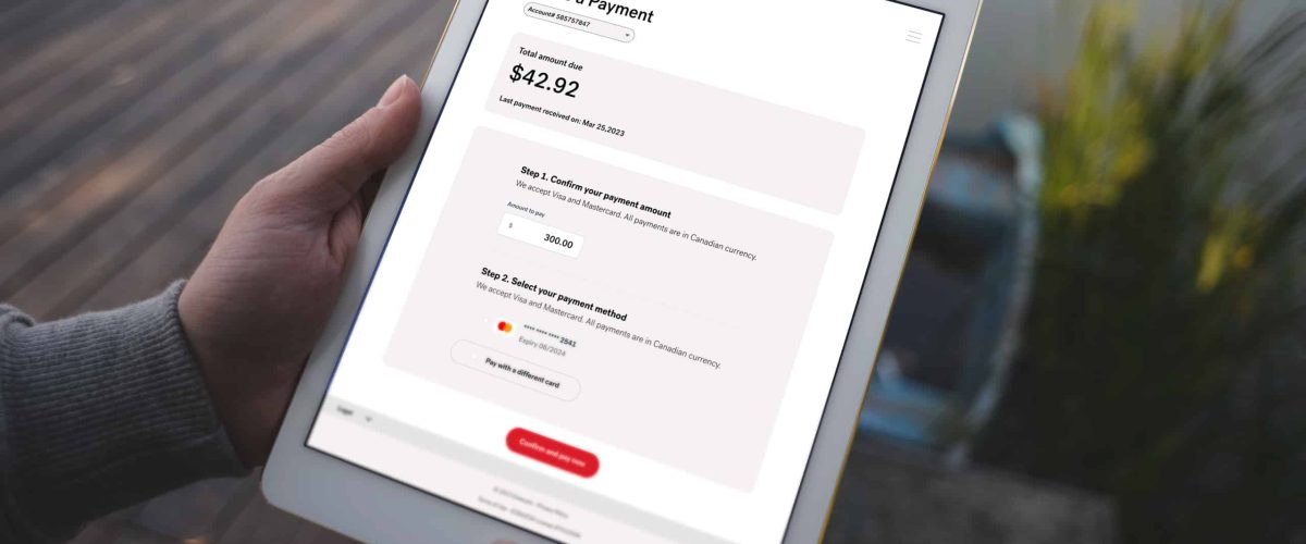 Tablet-pay-bill